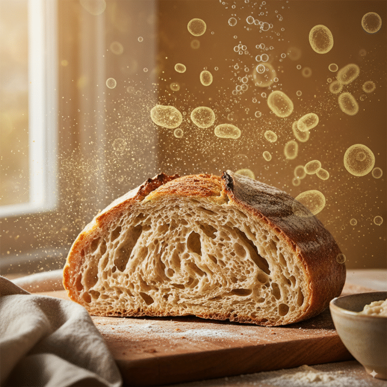 Natural Yeast in Sourdough Bread