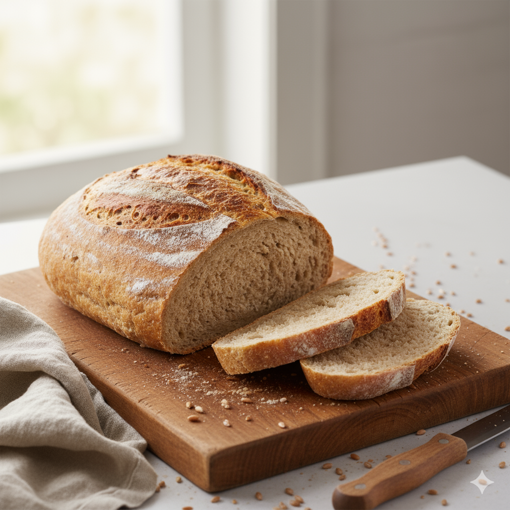 Whole Wheat Sourdough Bread Recipe