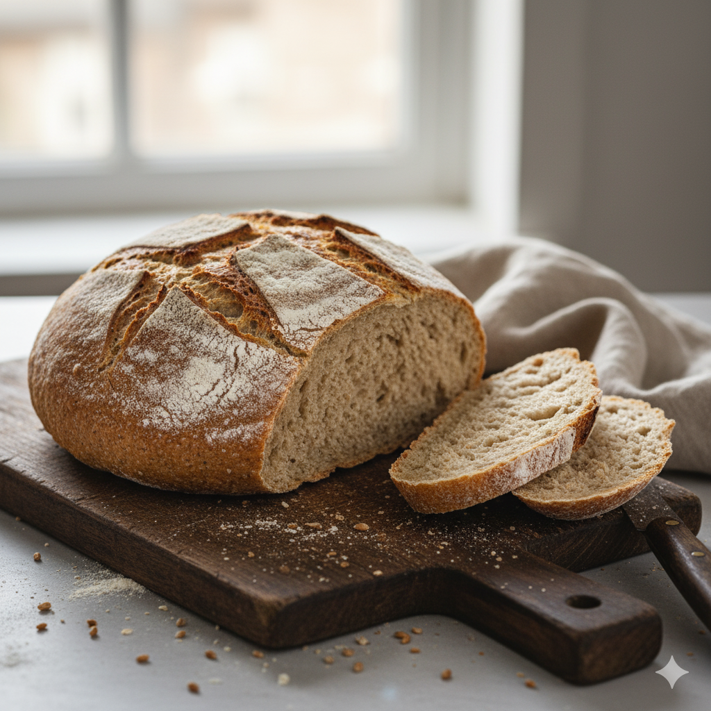 Whole Grain Sourdough Bread Recipe