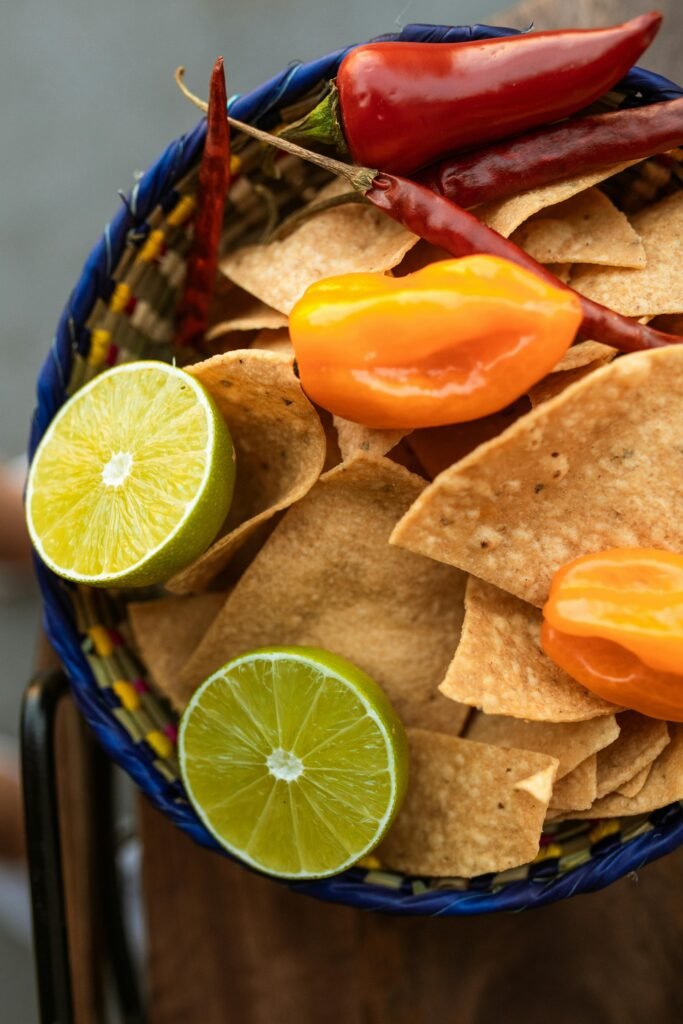 homemade tortilla chips