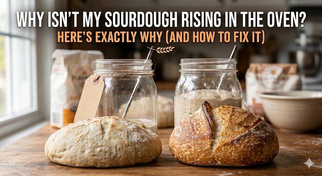 Sourdough not rising in oven