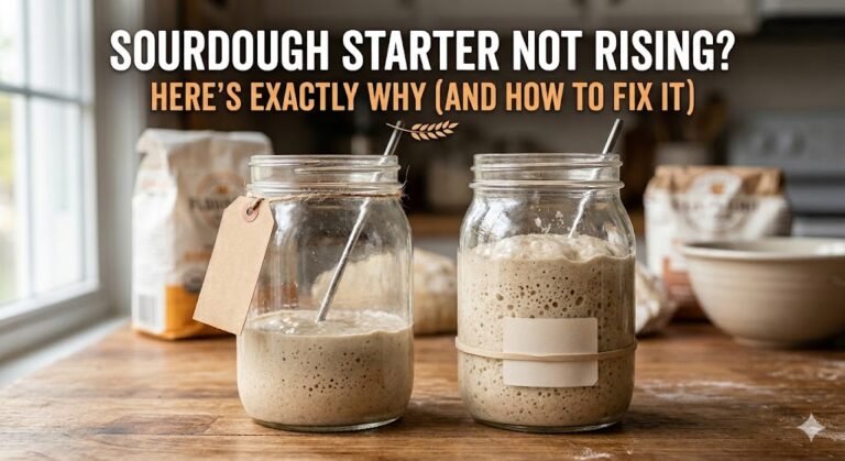 Sourdough not rising